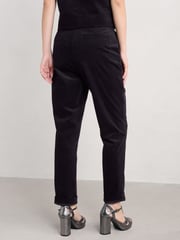 Seasalt Cornwall Black Petite Star Rock Trousers - Image 2 of 5