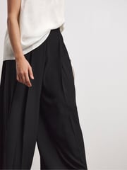 Joanna Hope Ultra Pleated Black Trousers - Image 4 of 4
