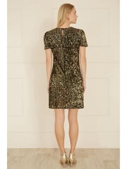 Yumi Gold Sequin Tunic Dress - Image 3 of 4