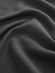 Charcoal Grey Twist Detailed Slinky Maxi Dress - Image 5 of 6