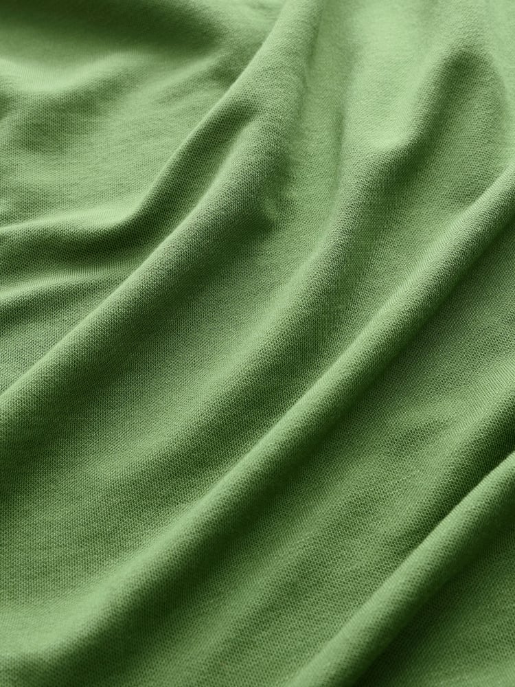 Khaki Green Twist Detailed Slinky Maxi Dress - Image 7 of 7