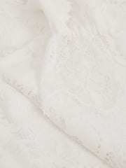 Reiss Ivory Emilia 13-14 yrs Lace Long-Sleeve Top - Image 4 of 4