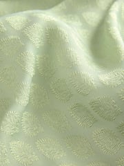 Green Printed Long Sleeve Kurta - Image 8 of 9