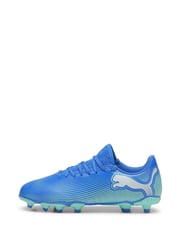 Puma Blue Boys FUTURE 7 PLAY FG/AG Football Boots - Image 2 of 6