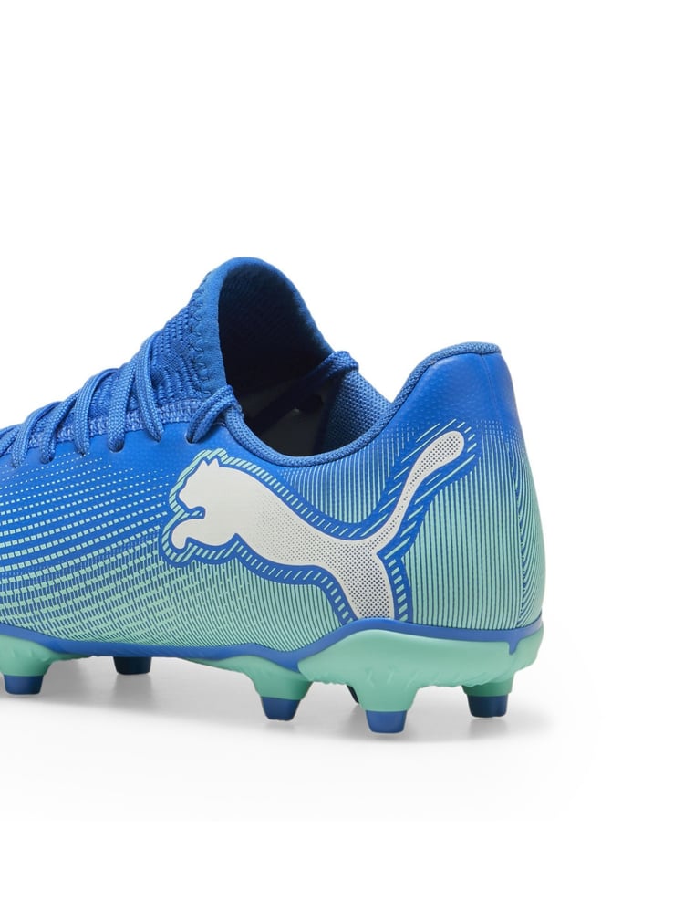 Puma Blue Boys FUTURE 7 PLAY FG/AG Football Boots - Image 6 of 6