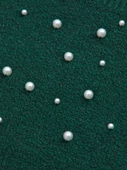 Abercrombie & Fitch Ballon Sleeve Knitted Jumper With Diamante Detail - Image 2 of 2