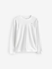 Abercrombie & Fitch Blue Essential Icon Logo Long Sleeves T-Shirt 3 Pack - Image 3 of 6