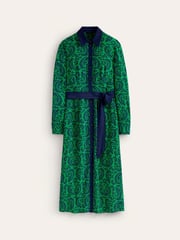 Boden Green Kate Midi Shirt Dress - Image 5 of 5