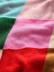 Boden Metallic Sparkly Argyle Jumper - Image 6 of 6