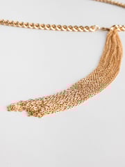 Gold Tone Skinny Chain Belt - Image 5 of 5