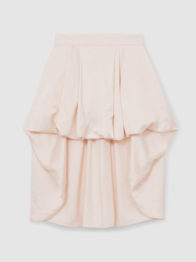 Reiss Ivory Mali 4-9 yrs High-Low Puffball Skirt - Image 2 of 4