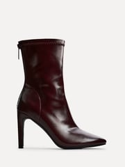 Linzi Red West Pointed Toe Ankle Boots With Stiletto Heel - Image 3 of 6
