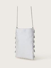 Monsoon Silver Tess Tear Drop Phone Bag - Image 2 of 4