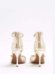 River Island Gold Embellished Sandals - Image 4 of 4
