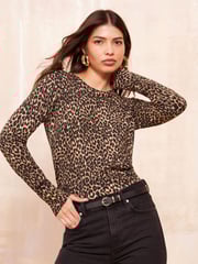 Friends Like These Animal Long Sleeve Crew Neck Jumper - Image 1 of 4