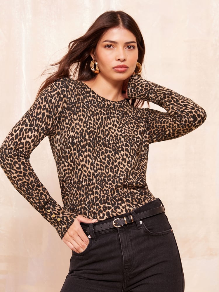 Friends Like These Animal Long Sleeve Crew Neck Jumper - Image 1 of 4