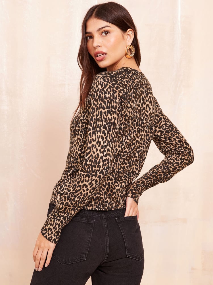 Friends Like These Animal Long Sleeve Crew Neck Jumper - Image 4 of 4