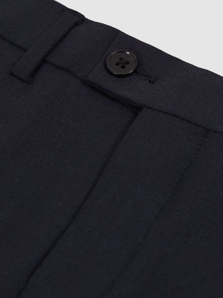 Reiss Navy Hope 9-14 yrs Wool-Blend Suit Trousers - Image 5 of 5