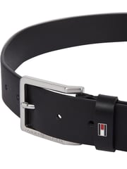 Tommy Hilfiger Black Oliver Adjustable Leather Belt - Image 3 of 3