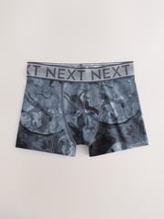 Blue Marble Print Boxers 5 Pack (2-16yrs) - Image 3 of 8
