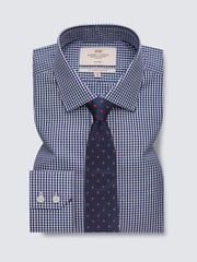 Hawes & Curtis Slim Fit Non Iron Gingham Check 100% Cotton Shirt - Image 2 of 3