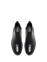 Clarks Black Leather Adwin Cap Boots - Image 6 of 7