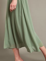 Monsoon Green Monica Lace Midi Dress - Image 4 of 5