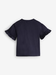 Baker by Ted Baker Frill Detail 100% Cotton T-Shirts 3 Pack - Image 5 of 7