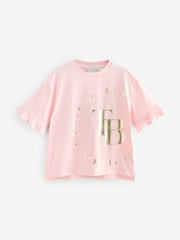 Baker by Ted Baker Frill Detail 100% Cotton T-Shirts 3 Pack - Image 2 of 7