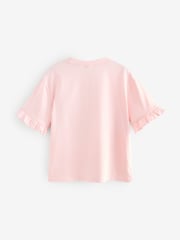 Baker by Ted Baker Frill Detail 100% Cotton T-Shirts 3 Pack - Image 3 of 7