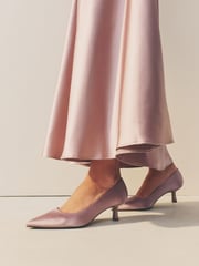 Dusky Pink Forever Comfort® Point Toe Bridesmaid Kitten Heel Courts - Image 1 of 11