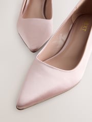 Dusky Pink Forever Comfort® Point Toe Bridesmaid Kitten Heel Courts - Image 10 of 11