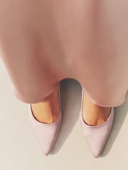 Dusky Pink Forever Comfort® Point Toe Bridesmaid Kitten Heel Courts - Image 5 of 11