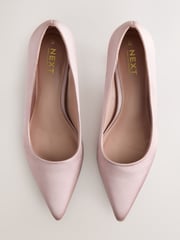 Dusky Pink Forever Comfort® Point Toe Bridesmaid Kitten Heel Courts - Image 8 of 11