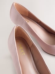 Dusky Pink Forever Comfort® Point Toe Bridesmaid Kitten Heel Courts - Image 9 of 11