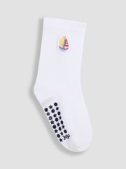 JoJo Maman Bébé Blue 5-Pack Socks - Image 5 of 6