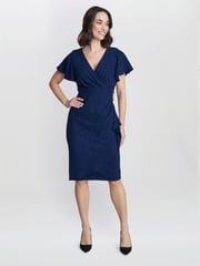 Gina Bacconi Glenda Midi Dress With Embellishment - Image 3 of 4
