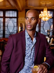 Skopes Red Tailored Fit Madrid Suit Jacket - Image 1 of 7