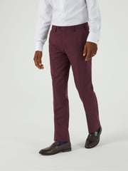 Skopes Red Tailored Fit Madrid Suit Trousers - Image 1 of 4