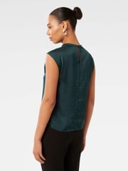 Forever New Green Jess Drape Neck Blouse - Image 2 of 5