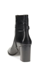 Jones Bootmaker Black Kelda Heeled Ankle Boots - Image 3 of 5
