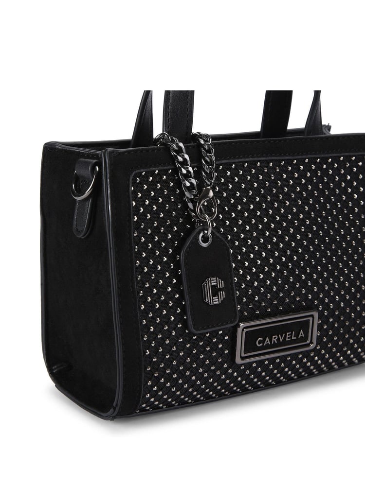 Carvela Hotsox Mini Tote Black Bag - Image 4 of 4