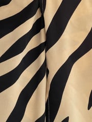 Girl In Mind Brown Samantha Zebra Wrap Over Maxi Dress - Image 6 of 6