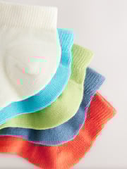 Bright Plains Cotton Rich Trainer Socks 5 Pack - Image 2 of 3