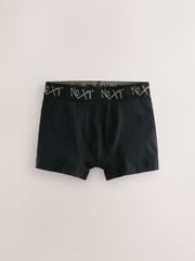 Black with Grafitti Next Waistband Trunks 5 Pack (1.5-16yrs) - Image 2 of 9