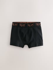 Black with Grafitti Next Waistband Trunks 5 Pack (1.5-16yrs) - Image 5 of 9