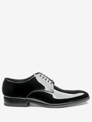 Loake Patent Leather Plain Black Derby Shoes - Image 1 of 4