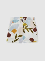 Reiss Multi Tommi Printed Drawstring-Waist Shorts - Image 2 of 4