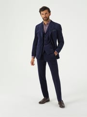 Skopes Blue Atkinson Co-ord Tailored Suit Jacket - Image 3 of 6