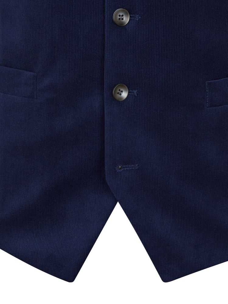 Skopes Blue Atkinson Co-ord Tailored Suit Waistcoat - Image 7 of 7